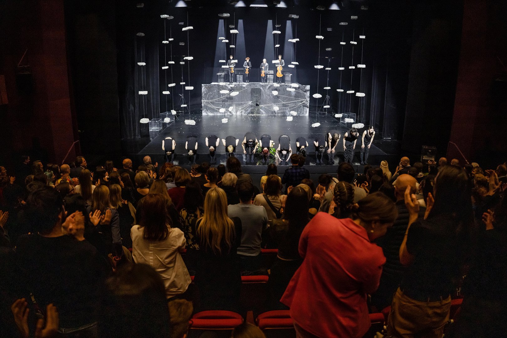 A full Linhart hall, the standing ovation and resounding applause for Prometheus in Ljubljana