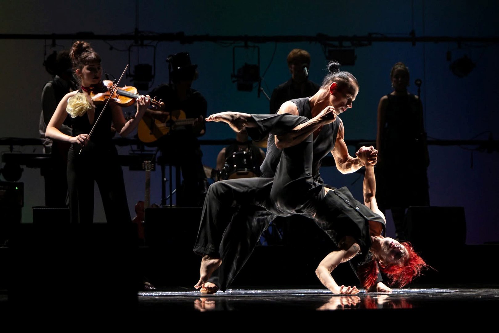 Performing at the Borštnik Theatre Festival Awards Ceremony